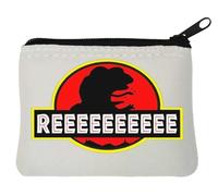 Funny Pepe The Frog Shadow Reeeeee Meme - Portamonete in neoprene, 10 x 11 cm, colore: Bianco, bianco, Taglia unica