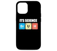Funny Periodic Table Bruh Nerdy Science Chemistry apparel Custodia per iPhone 12/12 Pro