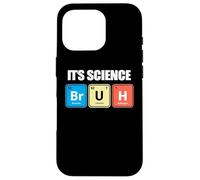 Funny Periodic Table Bruh Nerdy Science Chemistry apparel Custodia per iPhone 16 Pro