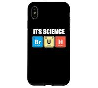 Funny Periodic Table Bruh Nerdy Science Chemistry apparel Custodia per iPhone XS Max