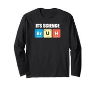 Funny Periodic Table Bruh Nerdy Science Chemistry Apparel Maglia a Manica