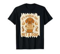 Funny Pet A Dog Bassotto Simpatico Tedesco Weiner Tee Maglietta