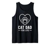 Funny Pet Father Owner Cat Dad for Life Canotta