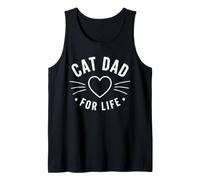 Funny Pet Father Owner Cat Dad for Life Canotta