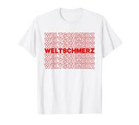 Funny Philosophical Weltschmerz German Language Philosophy Maglietta