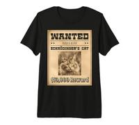 Funny Physics Joke Wanted Schrodinger's Cat Dead And Alive Maglietta Premium