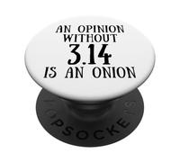 Funny Pi Day Saying Mathematics Quote 3.14 Math Joke PopSockets PopGrip Adesivo