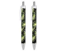 Funny Pickle Just Dill with It - Penna a sfera retrattile da 0,5 mm, con inchiostro gel per scrittura scorrevole, per ufficio, 2 pezzi, come da foto 2