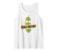 Funny Pickle Sunglasses Humor Retro Pickle Vibes Only Canotta
