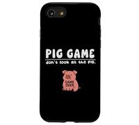 Funny Pig Game Dont Look Game Over Ragazzi Ragazze Bambini Custodia per iPhone SE (2020) / 7/8