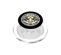 Funny Pigeon Jousting Club Cavalieri Medievali Uccelli PopSockets PopGrip per MagSafe