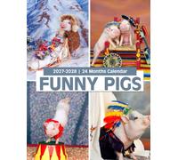 Funny Pigs Calendar 2027 - 2028: A 24-Month Planner for Jan 2027 to December 2028, Organizing & Planning, Christmas Gift For Friends And Family