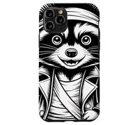 Funny Pirate Raccoon Custodia per iPhone 11 Pro