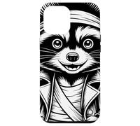 Funny Pirate Raccoon Custodia per iPhone 12 Pro Max