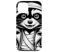 Funny Pirate Raccoon Custodia per iPhone 13