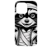 Funny Pirate Raccoon Custodia per iPhone 14 Pro Max