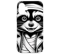 Funny Pirate Raccoon Custodia per iPhone 16 Plus