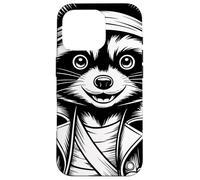 Funny Pirate Raccoon Custodia per iPhone 16 Pro