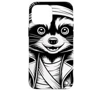 Funny Pirate Raccoon Custodia per iPhone 16 Pro Max