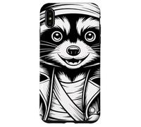 Funny Pirate Raccoon Custodia per iPhone XS Max