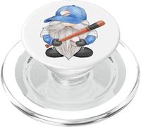 Funny Pitcher Gnome Graphic For Men And Baseball Lover PopSockets PopGrip per MagSafe