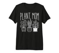 Funny Plant Lady, Not A Regular Mom I'm A Plant Mom Maglietta Premium