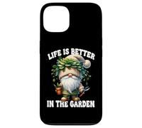 Funny Plant Lover Gnome Grandpa Life Is Better In The Garden Custodia per iPhone 13