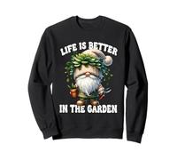 Funny Plant Lover Gnome Grandpa Life Is Better In The Garden Felpa
