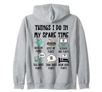 Funny Plant Lover, Thing I Do in My Spare Time Cute Garden Felpa con Cappuccio