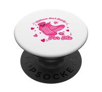 Funny Please Don't Fall For Me Medical - Calzini antiscivolo da infermiera PopSockets PopGrip Adesivo