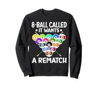 Funny Pool Billiard Men Women Billiards Players 8 Ball Gifts Felpa