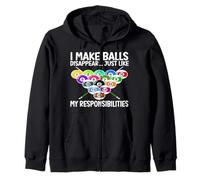 Funny Pool Billiard Men Women Billiards Players 8 Ball Gifts Felpa con Cappuccio