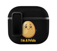 Funny Potato Cute Case PC Earbud Cases Cover protettiva compatibile per AirPods 4