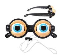 Funny Prank Glasses - Oversized Big Eye Novelty Glasses With Comical Design | Playful Photo Booth Prop For Selfies, Parties, Birthdays, Gatherings And Costume Events, Lightweight PP Toy Accessory