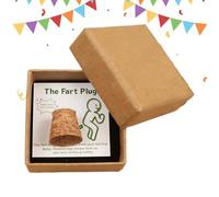 Funny Pranks,Fart Plug with Card - /1.97x1.97 inches Practical Jokes with Storage Box,for Adults Men Friends Family Party Social Gathering Family Holiday Celebration