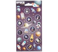 FUNNY PRODUCTS 100610 Space Stickers, Multi-Colour
