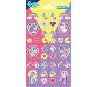Funny Products Unicorn Glitter Sticker Pack
