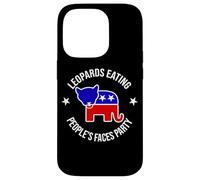 Funny Proud Member Vote Leopards Eating People's Faces Party Custodia per iPhone 14 Pro