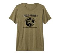 Funny Proud Member Vote Leopards Eating People's Faces Party Maglietta Premium