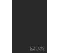 Funny Psychology Notebook - Lined Journal 80 Pages - Quote 'KEEP TALKING. I’M DIAGNOSING YOU.' - Sarcastic Gift for Psych Students, True Crime Fans, ... Notes, Rants, Hot Takes & Amateur Analysis