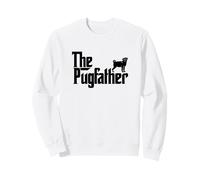 Funny Pug Owner The Pugfather Father Gift Felpa