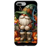 Funny Pumpkin Autumn Gnome For Women Men Cute Pumpkin Fall Custodia per iPhone 7 Plus/8 Plus