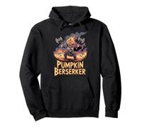 Funny Pumpkin Viking Warrior - Mitologia norrena di Halloween Felpa con Cappuccio