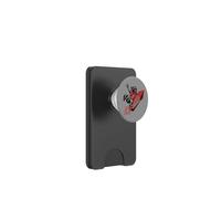 Funny Raccoon Voglio solo sbattere il quarto luglio PopSockets PopWallet per MagSafe
