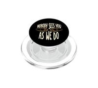 Funny Radiology Pun Nessuno ti vede come facciamo noi PopSockets PopGrip per MagSafe