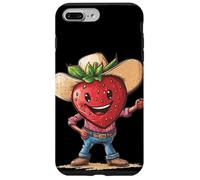 Funny Ranch Cowboy Fragola Custodia per iPhone 7 Plus/8 Plus