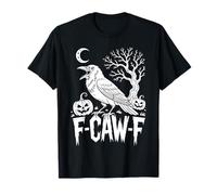 Funny Raven F Caw F Maglietta