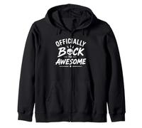 Funny Recovey Positive Comeback Officially Back To Awesome Felpa con Cappuccio
