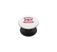 Funny Recovey Positive Comeback Officially Back To Awesome PopSockets PopGrip Adesivo