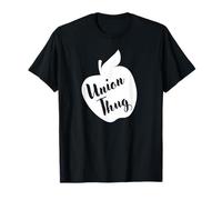 Funny Red for Ed Union Thug Retro SpEd Teacher Appreciation Maglietta